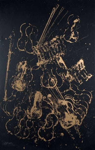 Fernandez ARMAN (1928-2005)
Music - Stop...