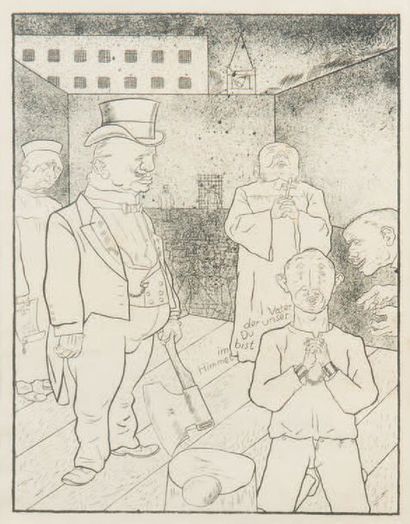 George GROSZ (1893-1959)
The Lord's prayer
Lithographie....
