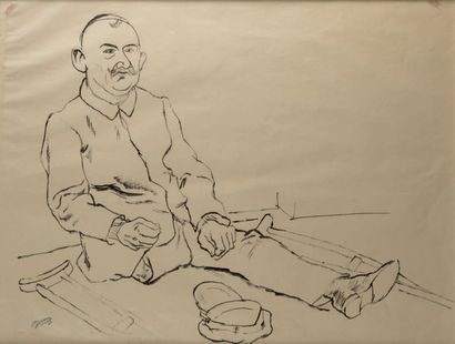 George GROSZ (1893-1959)
Amputé de guerre,...