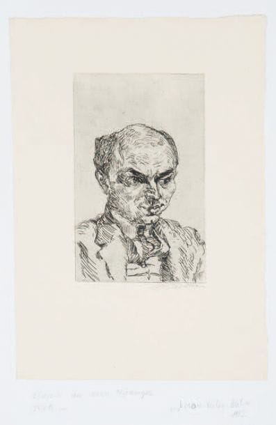 Ludwig MEIDNER (1884-1966)
Bildnis des hern...
