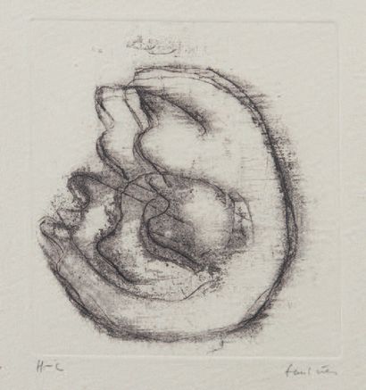 Jean FAUTRIER (1898-1964)
Petit torse violet,...