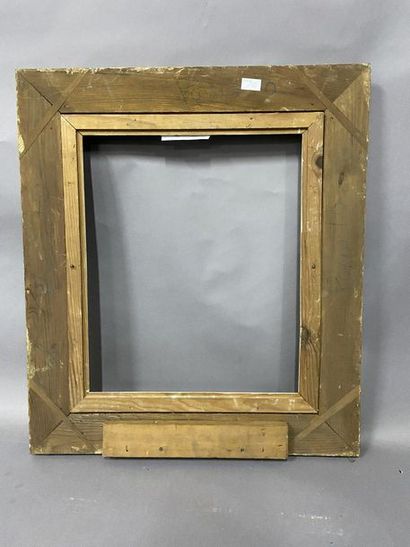 Cadre en bois sculpté et patiné dit ''Montparnasse''

Circa...