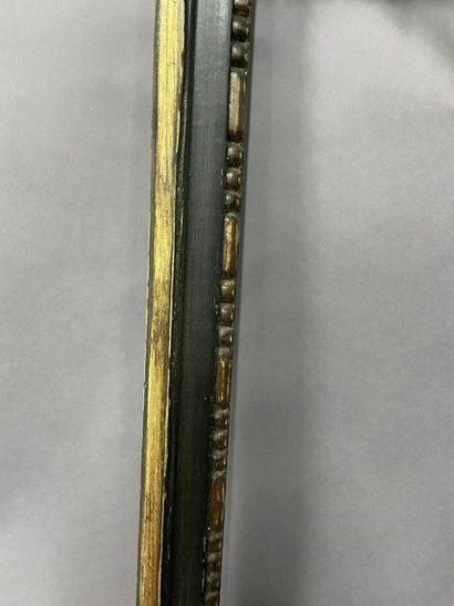 Carved wooden chopstick formerly gilded and...