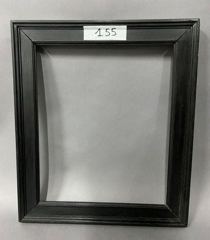 Blackened molded wooden frame 

Netherlands,...