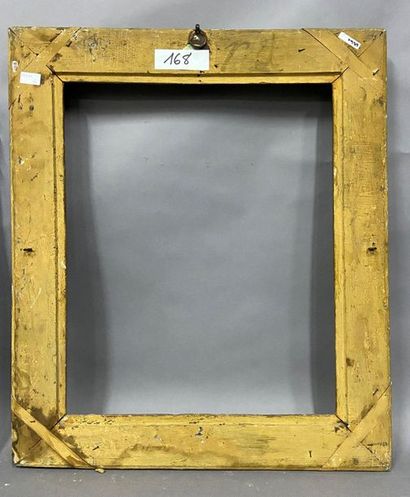 Carved and gilded oak frame with Bérain decoration

Louis...