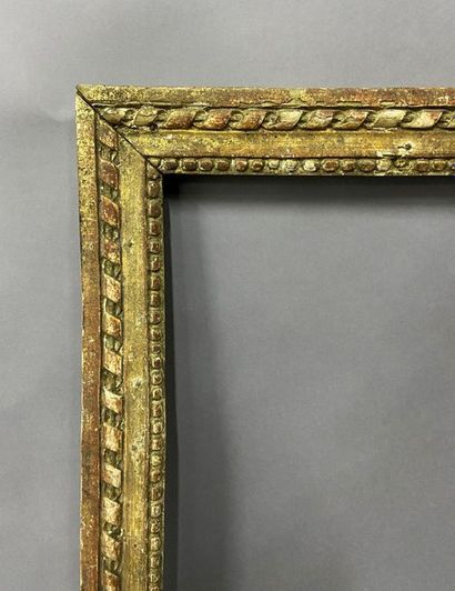 Carved and formerly gilded wooden chopstick...
