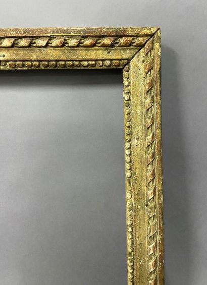 Carved and formerly gilded wooden chopstick...