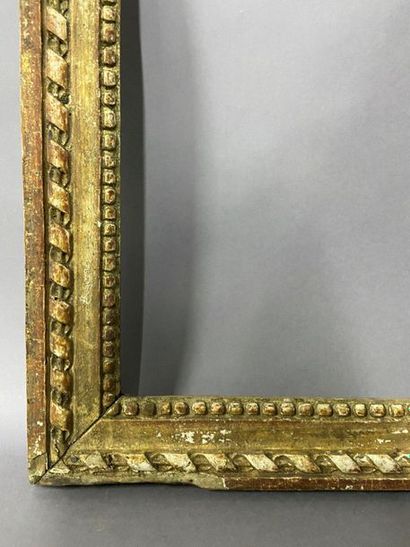 Carved and formerly gilded wooden chopstick...