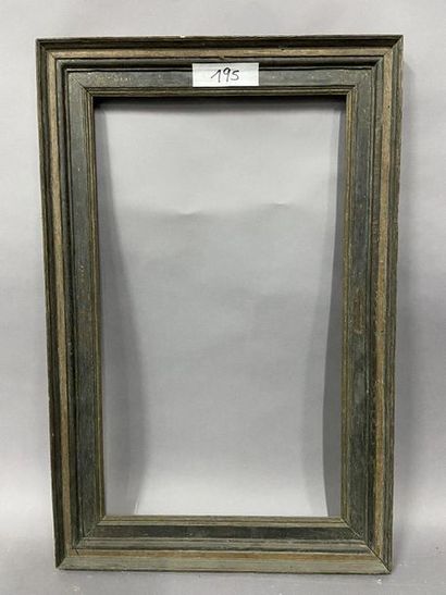Moulded and patinated oak frame

Dutch style...