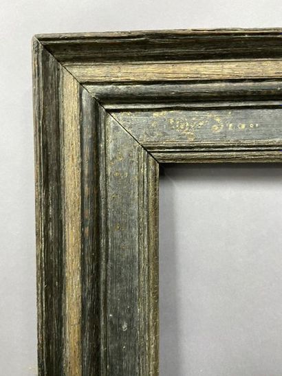 Moulded and patinated oak frame

Dutch style...
