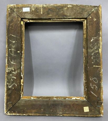 Carved and gilded fir wood frame 

England,...