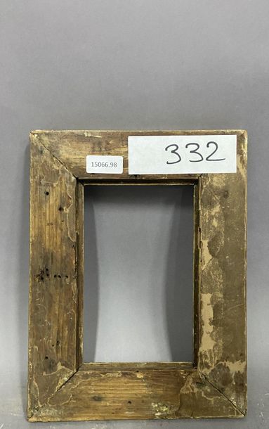 Cadre dit ''Carlo Marratta'' en bois, sculpté...