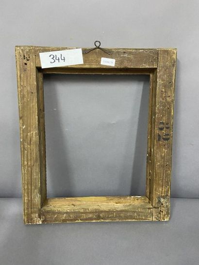 Cadre en bois sculpté et doré

Italie, XVIIIe...