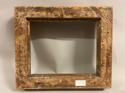 Wooden frame and gilded paste called 