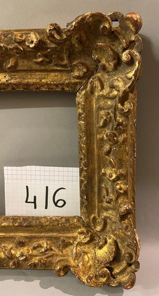 Carved and gilded wood frame

England, 18th...