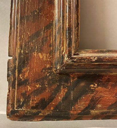 *Reverse profile moulded wooden frame with...