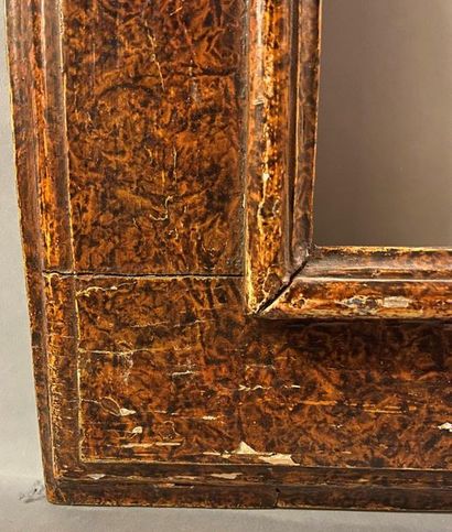 *Reverse profile moulded wooden frame with...
