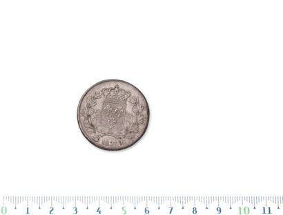 CHARLES X (1824-1830)
2 francs. 1827. Lyon.
G....