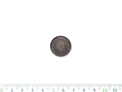 50 cents, bareheaded. 1859. Paris. Splendid.
20...