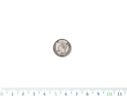 50 cents, bareheaded. 1859. Paris. Splendid.
20...