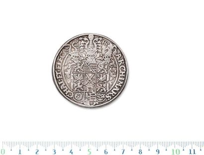 SAXE
Auguste (1553-1586): Thaler. 1571.
Christian...