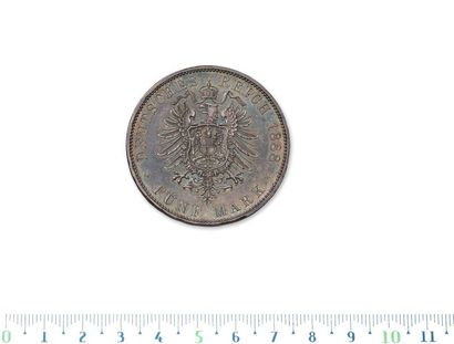 Frederick III (March-June 1888)
5 mark. 1888.
kM....