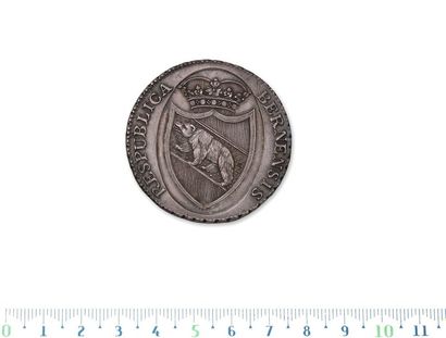 Canton of Bern
Thaler. 1798. kM. 165. Su...