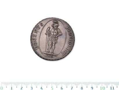 Canton of Bern
Thaler. 1798. kM. 165. Su...