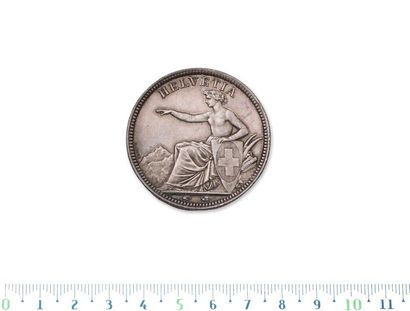 Confederation
5 francs. 1850A. kM. 11. S...