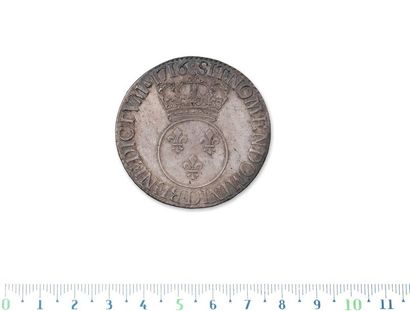LOUIS XV (1715-1774)
Virgadine shield. 1716....