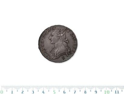 Half shield with olive branches. 1789. Paris.
D....