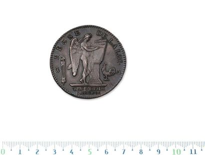 Constitutional shield. 1792. Paris.
D. 1718....
