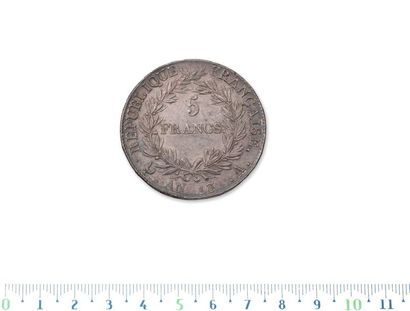FIRST EMPIRE (1804-1814)
5 francs, bare head....
