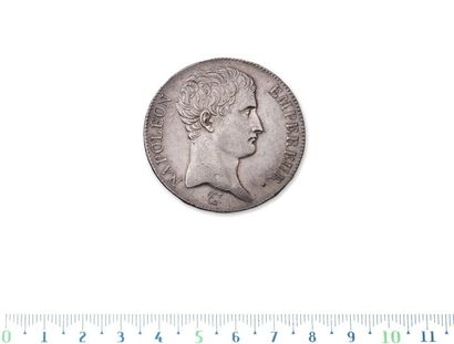 FIRST EMPIRE (1804-1814)
5 francs, bare head....
