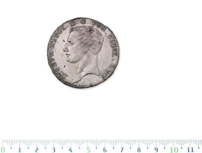 Piaster of 120 grana. 1808. Naples.
L.M.N....
