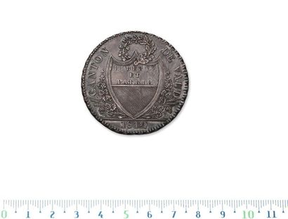 Canton of Vaud.
40 batzen. 1812. Lausanne.
L.M.N....