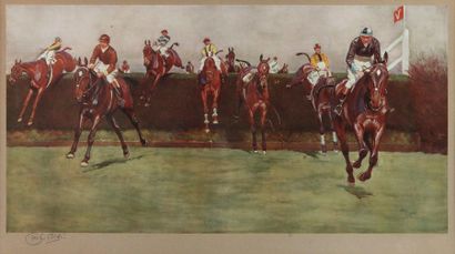 Cécil ALDIN. The Passage of the Hedges. Suite...