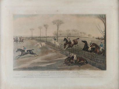 F.C. TURNER. Two framed colour engravings...