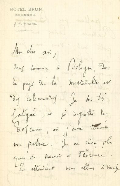 Anatole FRANCE.
2 L. A. S., 2 and 1 pages...