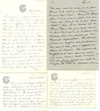 [Anatole FRANCE]. Léontine ARMAN de CAILLAVET.
11...