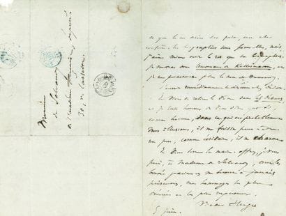 VICTOR HUGO.
L. A. S., June 5 [1841], at...