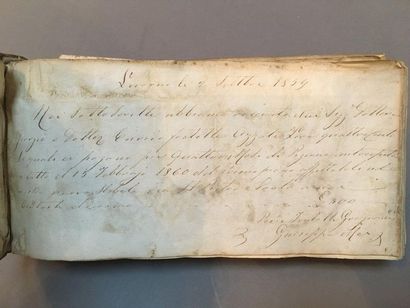 [MANUSCRIT].Manuscrit de la seconde moitié...