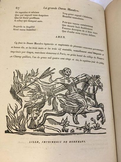 [DANSE MACABRE].Autre exemplaire du même...