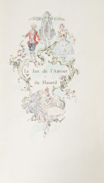 MARIVAUX (Pierre CARLET DE).
Le Jeu de l'amour...