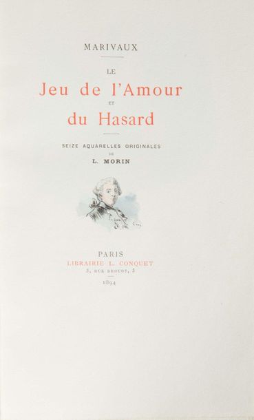 MARIVAUX (Pierre CARLET DE).
Le Jeu de l'amour...