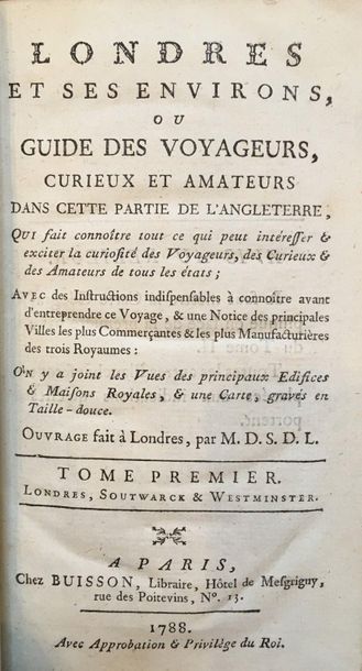 [ANGLETERRE - SERRES de La TOUR (Alphonse...