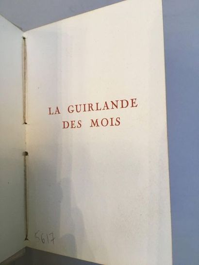 [ALMANACH].La Guirlande des mois. Cinquième...
