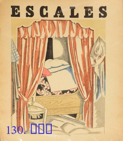 COCTEAU (Jean) & LHOTE (André).
Escales....