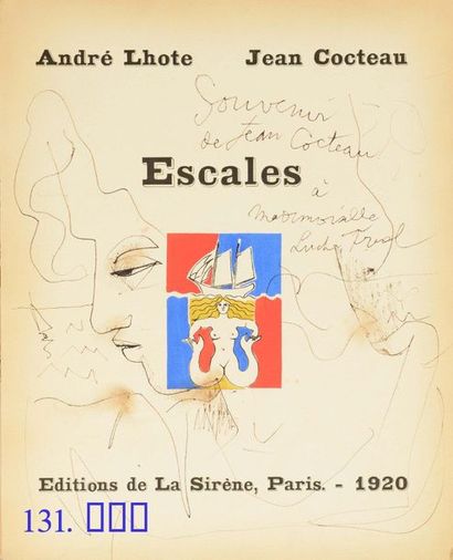 COCTEAU (Jean) & LHOTE (André).
Escales....