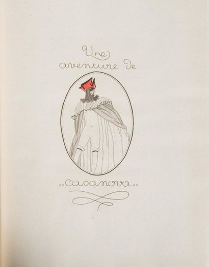 [CURIOSA].
Une aventure de Casanova. Histoire...